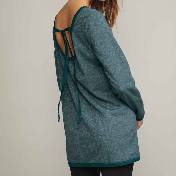 Studio 1886 Tie Back Glitter Top - Picture 2 of 11